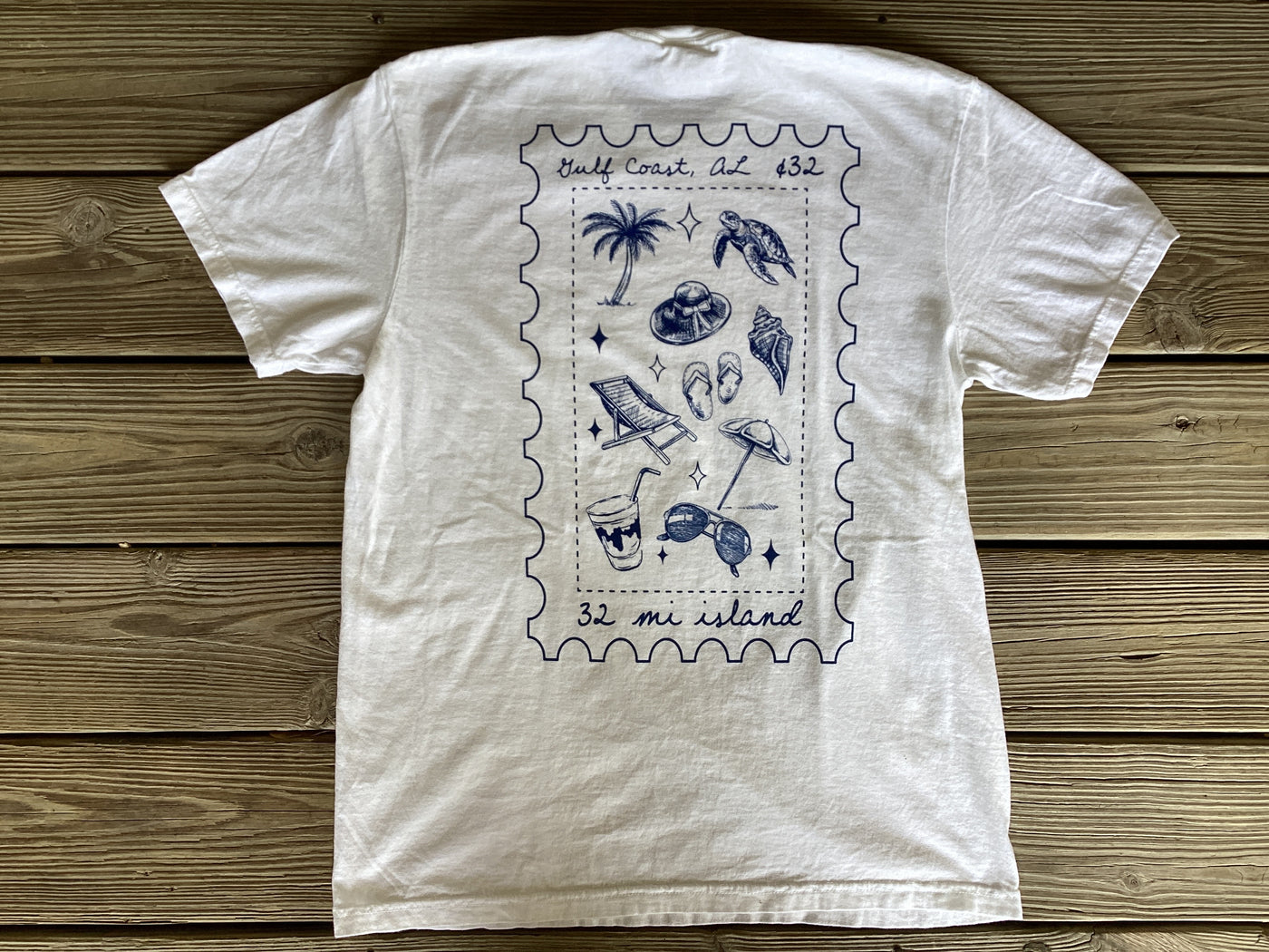 32 MI Postage Stamp Tee