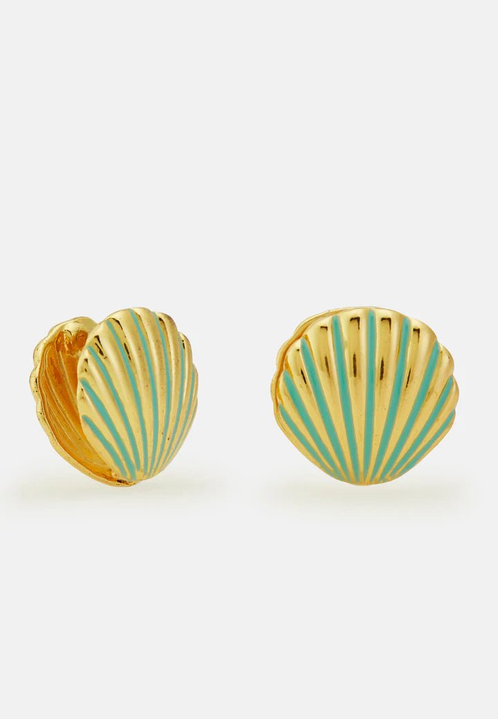 Be Sunset- Shelly Green Earrings