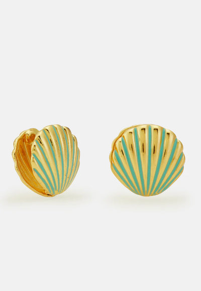 Be Sunset- Shelly Green Earrings