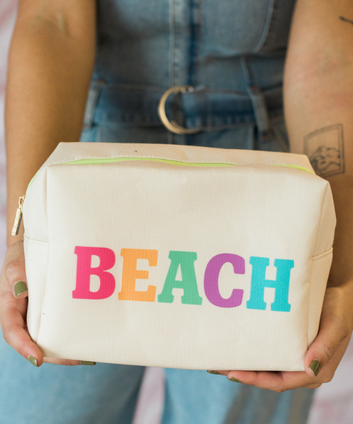BEACH Cosmetic Bag