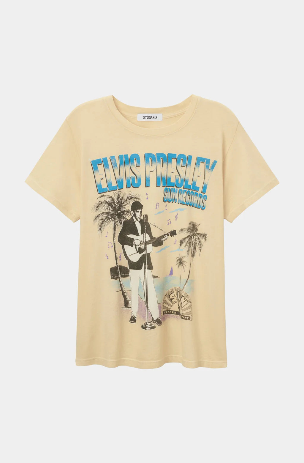 Sun Records Elvis Beach Scene Encore Tee