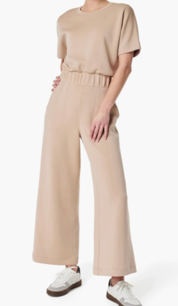 SPANX Air Essentials Jumpsuit Tan