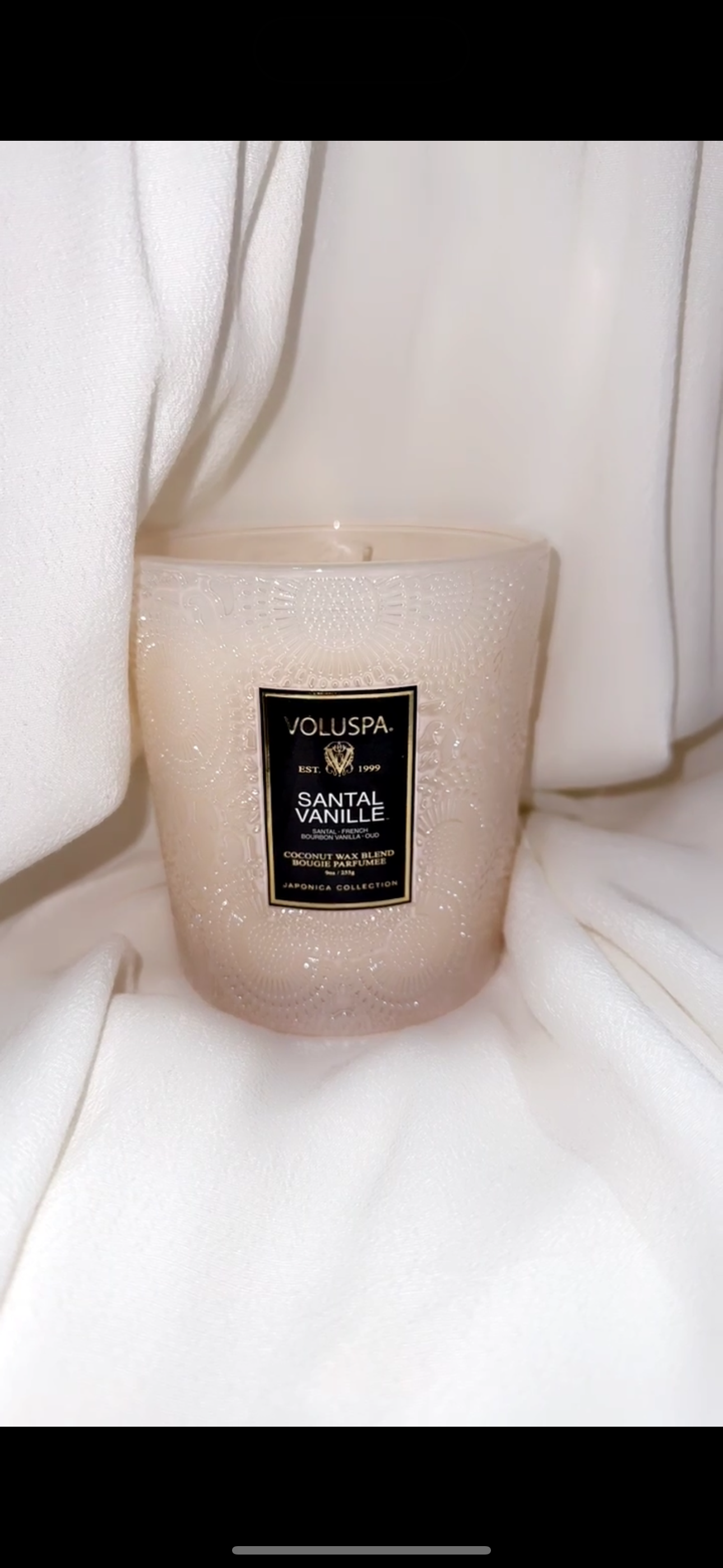 Santal Vanille Voluspa Candle