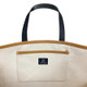 Sunkissed Canvas Tote with Leather Handles