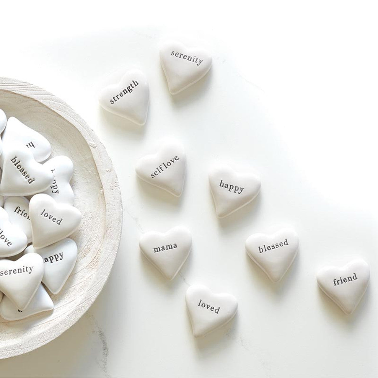 Ceramic Heart with Words