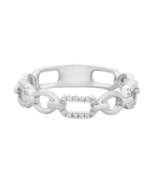 Linked Forever to You Stackable Ring
