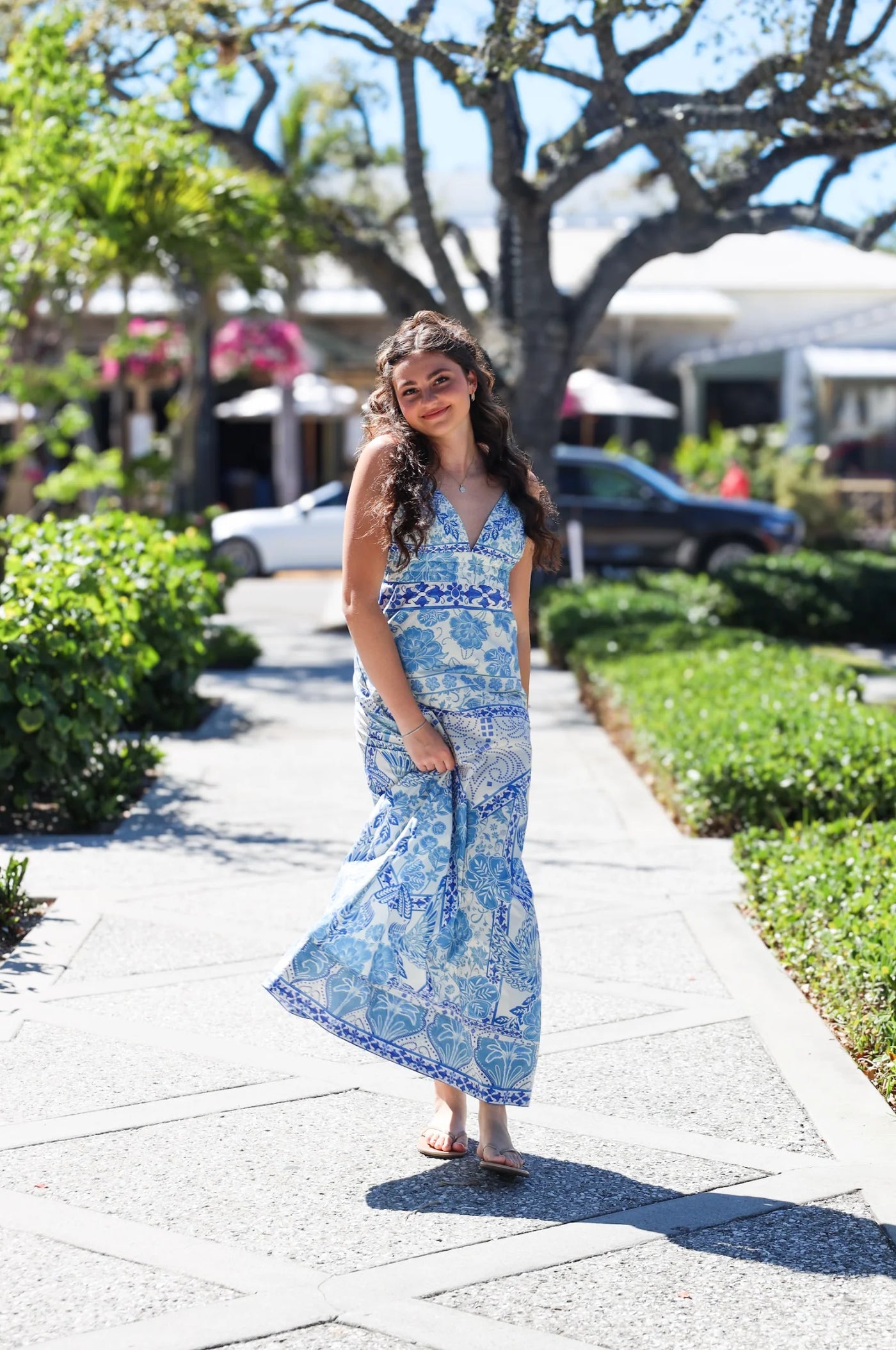 Shore Stella Maxi Dress - Seabreeze