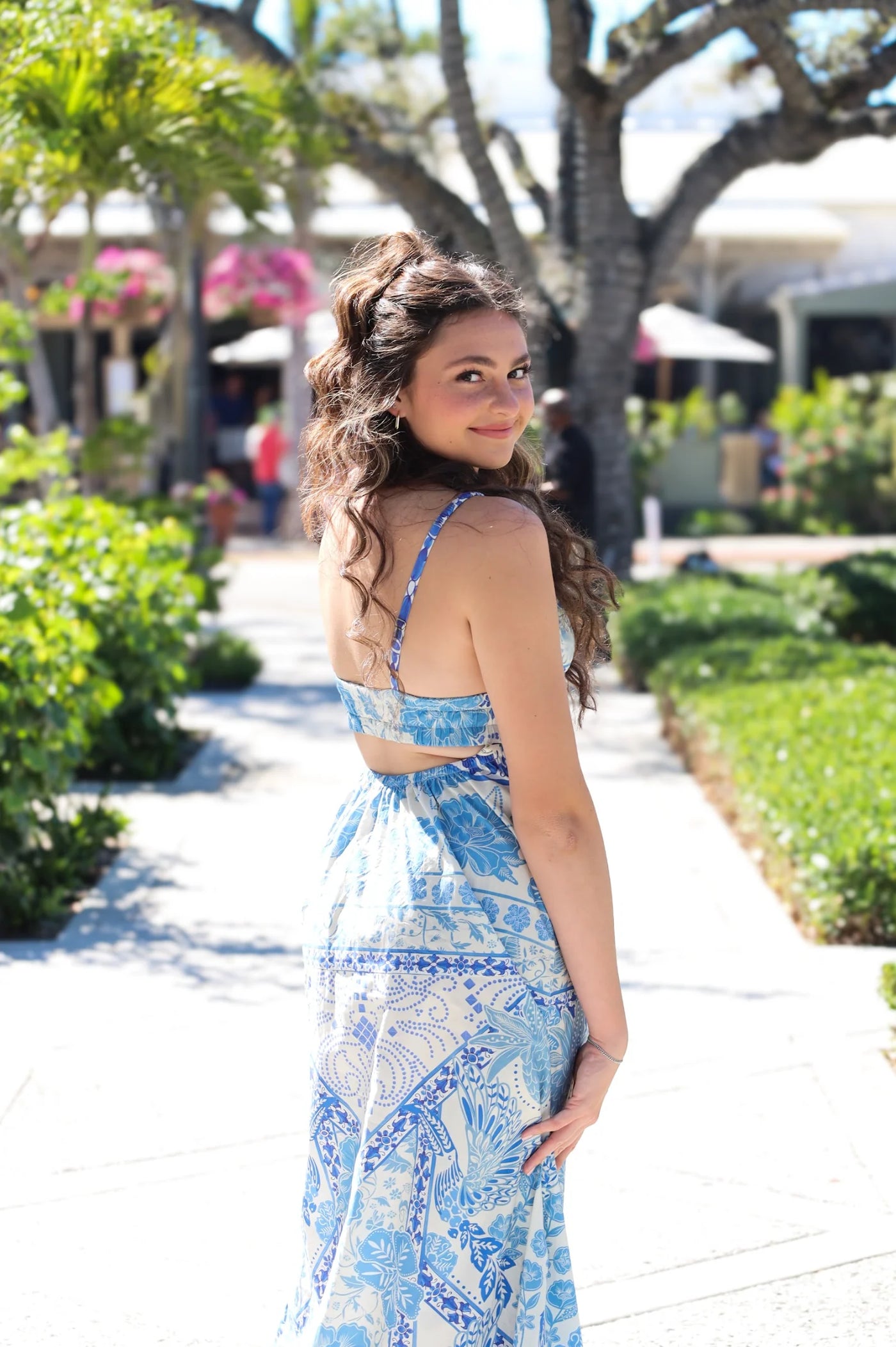 Shore Stella Maxi Dress - Seabreeze