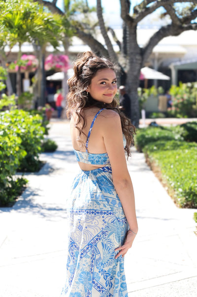 Shore Stella Maxi Dress - Seabreeze