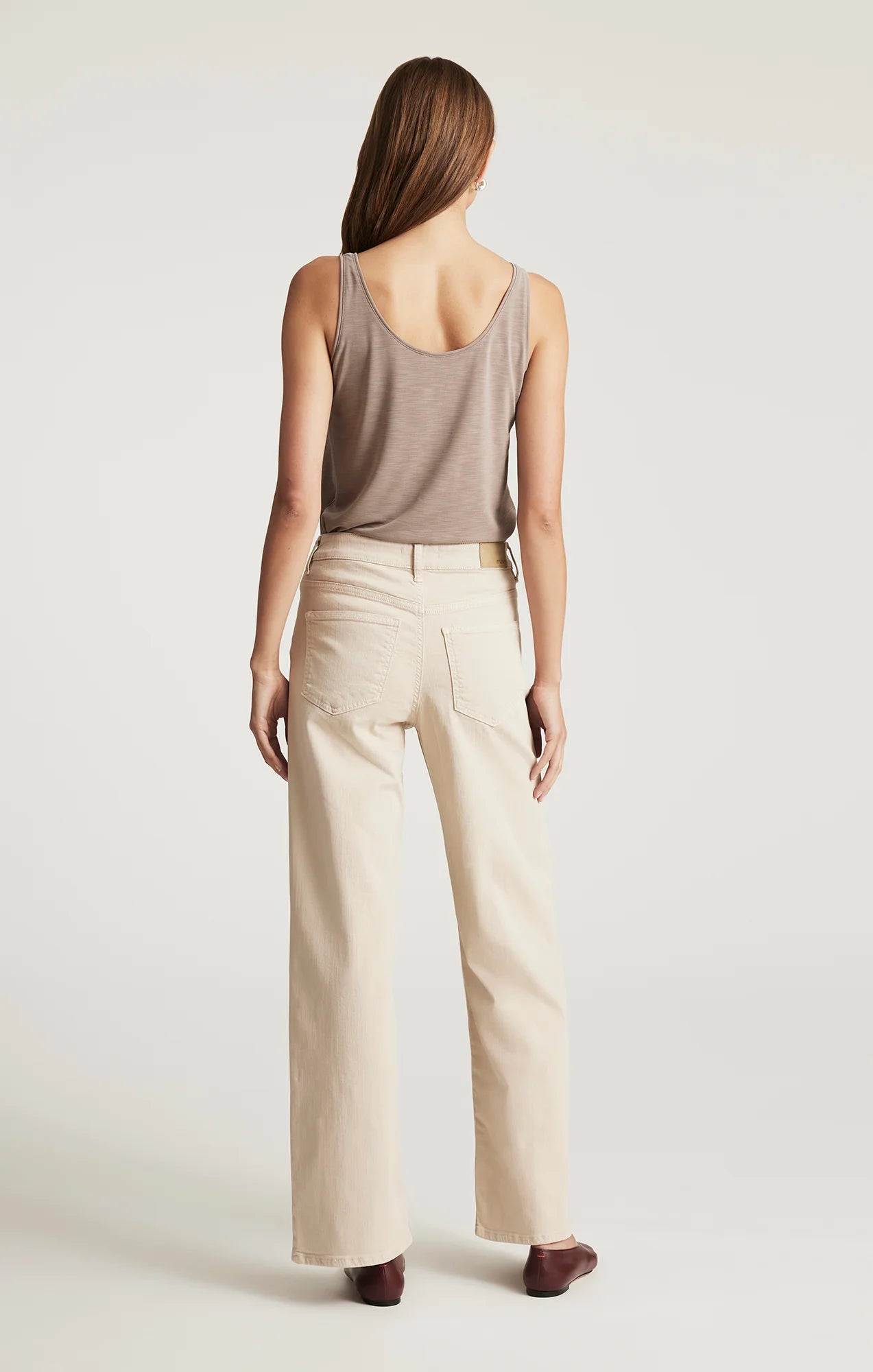 Alena Wide Leg Jeans High Rise | Champagne Flex Blue