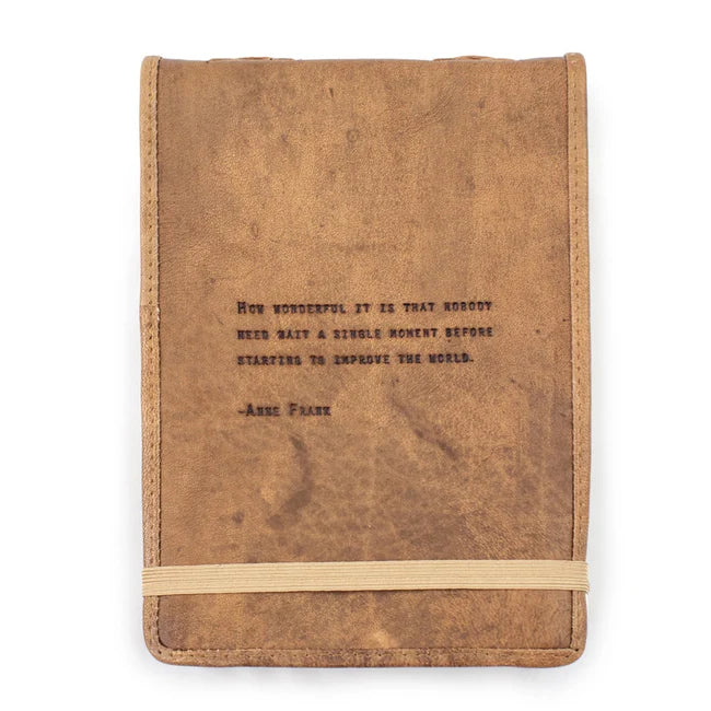 Large Anne Frank Leather Journal