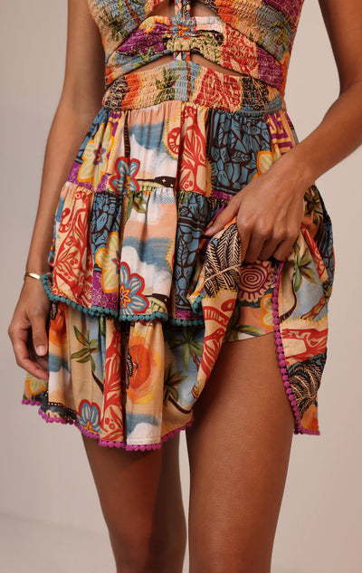 Belize Braided Mini Dress- Motu