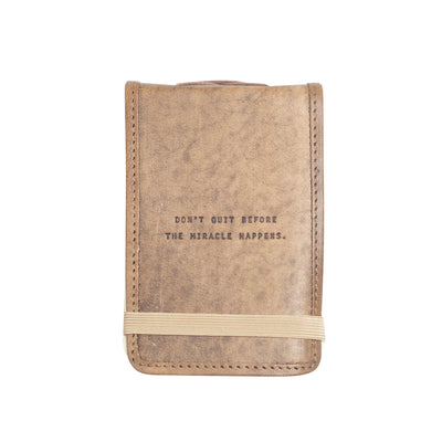 Mini Leather Journal