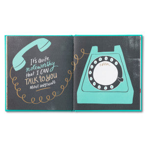 "Hey friend, I wrote a book about you"