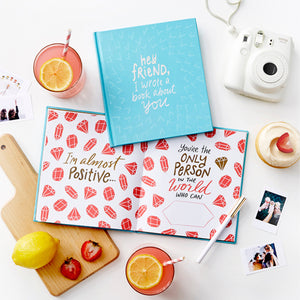 "Hey friend, I wrote a book about you"