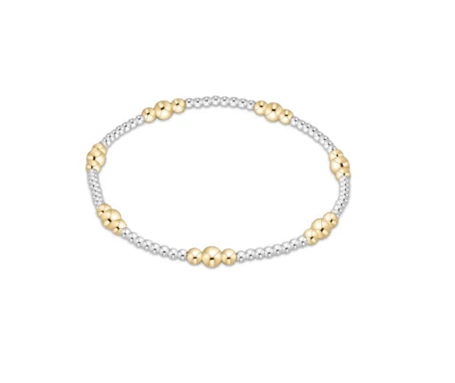 Purpose Gold 4mm Bead Bracelet Mixed Metal