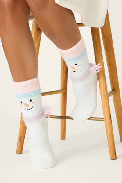 PJ Salvage Holiday Socks with Grippers