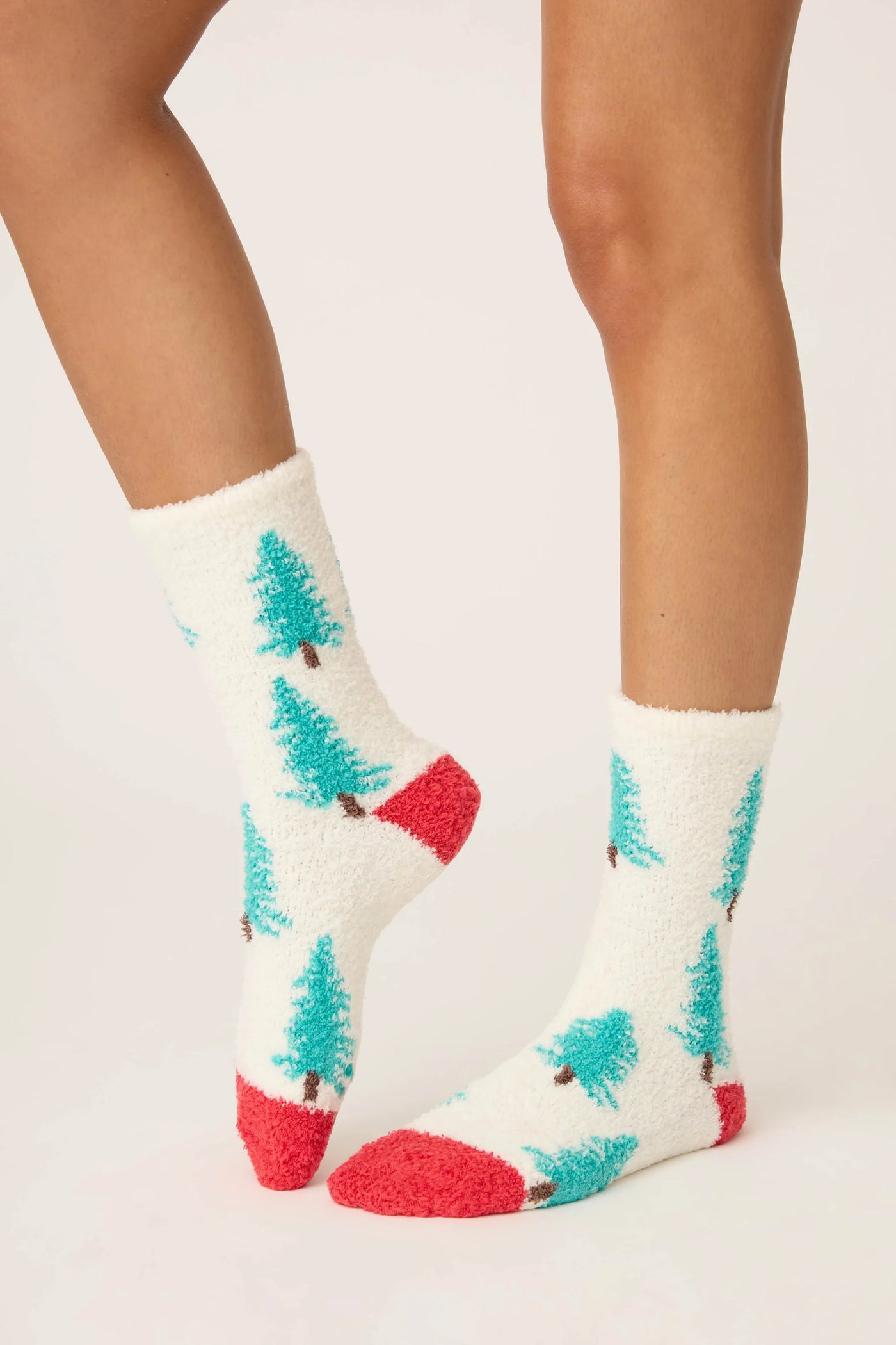 PJ Salvage Holiday Socks with Grippers