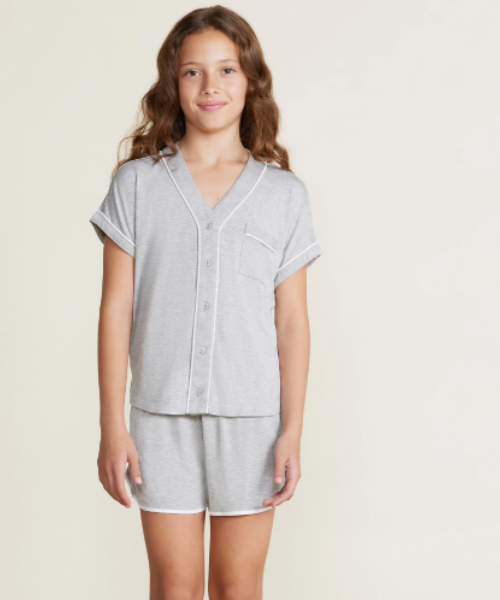 Barefoot Dreams Jersey Piped Pj Set