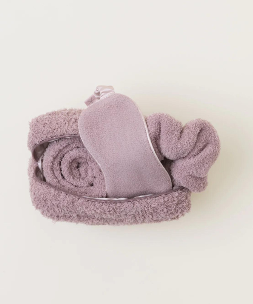 Barefoot Dreams cozychic scrunchie and sock set Barefoot Dreams Eye Mask, Scrunchie and Sock Set - Lux Boutique main image 3