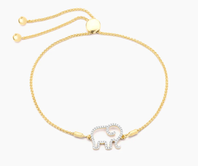 Elephant Mom Bolo Bracelet