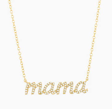 Love You Mama Pendant Necklace