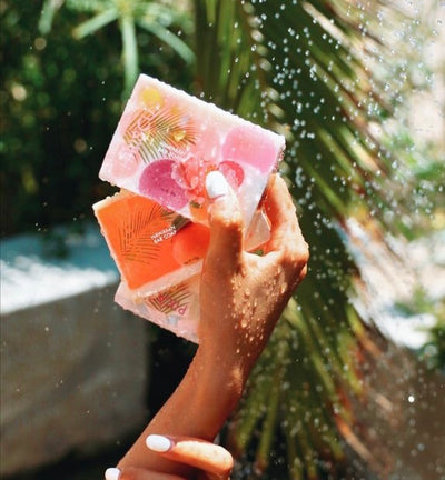 Hibiscus Bar Soap w/ Kukui & Coconut Oil