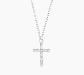 Believe Cross Pendant Necklace