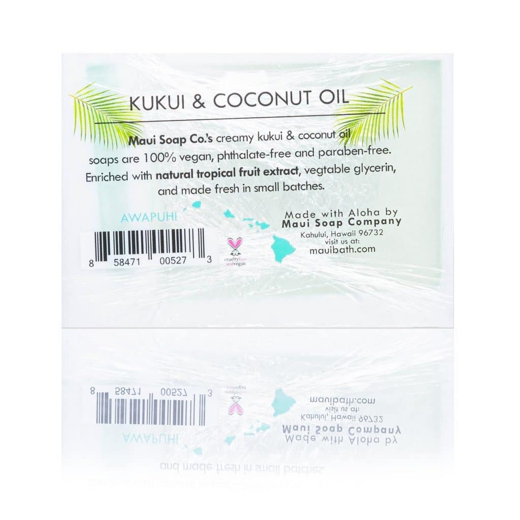 Awapuhi Bar Soap w/ Kukui & Coconut Oil