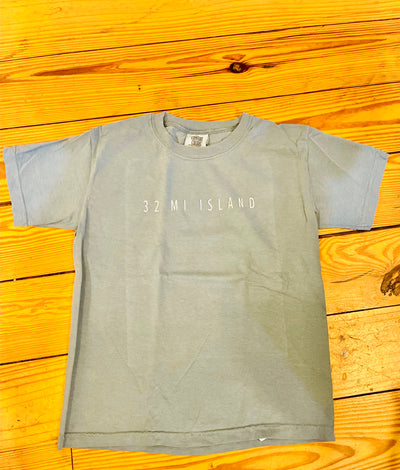 Youth 32 Mi Island Linear Tee